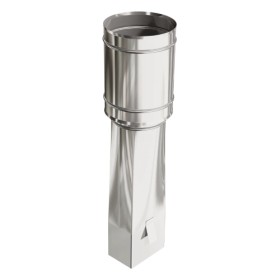 Schornsteinaufsatz einwandig - Heizungsaufsatz - 330 mm Höhe