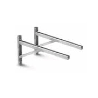 Verlängerte Wandkonsole (Paar) Wandabstand (200-400 mm) - doppelwandig - Schiedel Metaloterm MF Verlängerte Wandkonsole (Paar) Wandabstand (200-400 mm) - doppelwandig - Schiedel Metaloterm MF