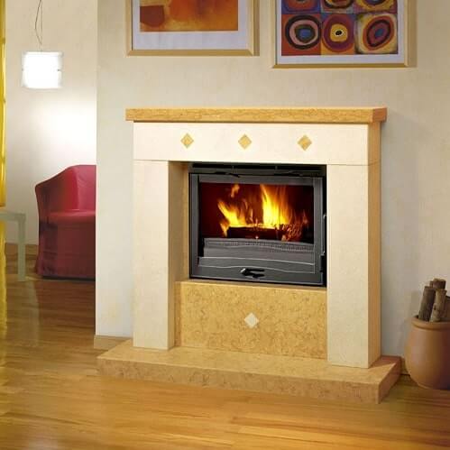 Kamineinsatz La Nordica Inserto 70 - Ventilato 9,8kW