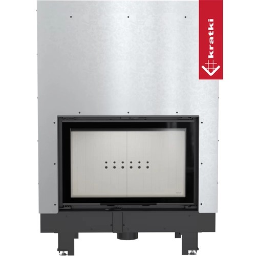 Kratki MBO Kamineinsatz 15 kW Schiebetür wasserführend