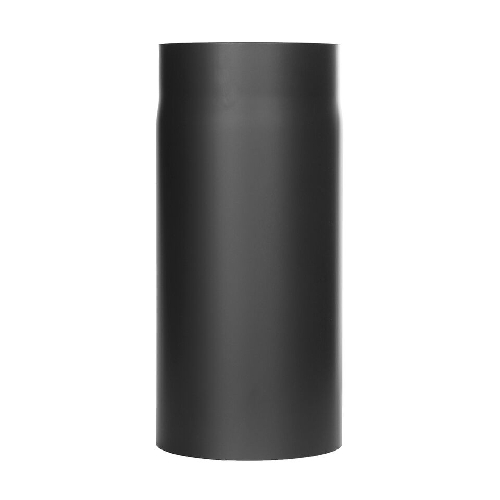 Ofenrohr - Längenelement 330 mm schwarz - Tecnovis TEC-Stahl