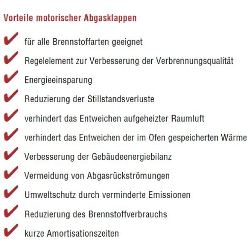 Kutzner und Weber - Motorische Abgasklappe MUK STA 2 (S1) 230V