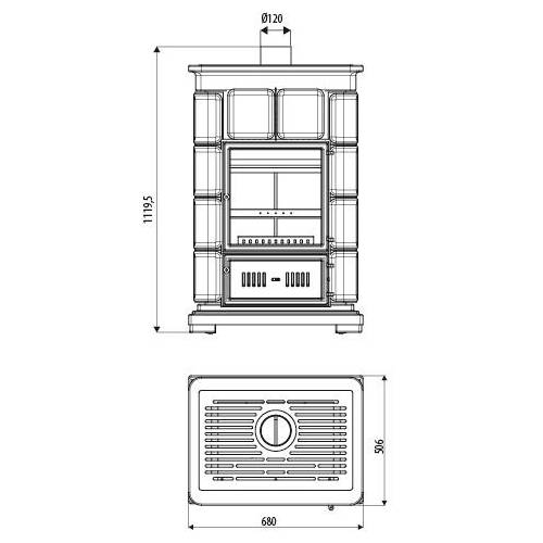 Sergio Leoni Marlene Maxi E Kaminofen 9,6 kW