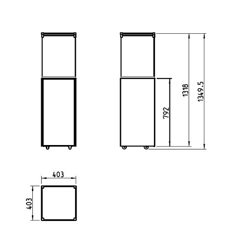 Neocube-O Q1 Gartenkamin