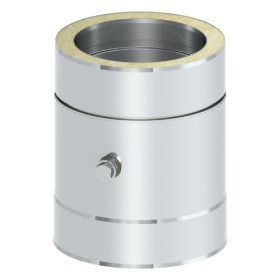 Messelement 250 mm mit 1/2“ Muffe und Verschlussschraube - Tecnovis TEC-DW-Standard