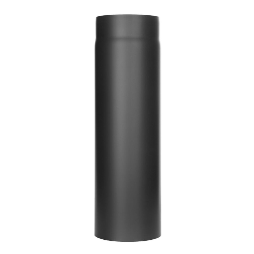 Ofenrohr - Längenelement 500 mm schwarz - Tecnovis TEC-Stahl