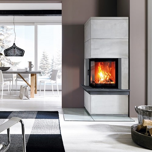 Camina S9 Kurz Kaminbausatz 7 kW Speicheranlage