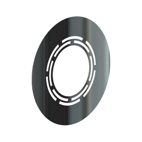 Wandrosette mit Hinterlüftung, 25 cm breit - doppelwandig - Reuter DW-Systeme Wandrosette mit Hinterlüftung, 25 cm breit - doppelwandig - Reuter DW-Systeme