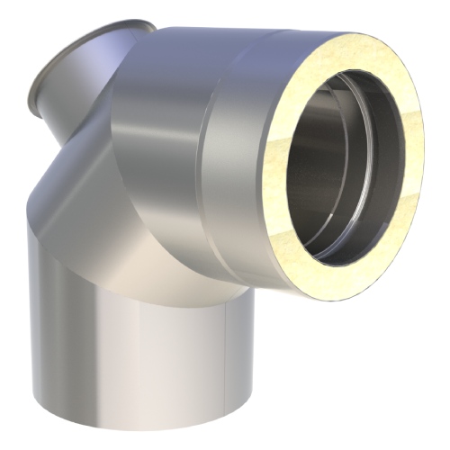 Reinigungswinkel 87° - doppelwandig - Tecnovis TEC-DW-Design