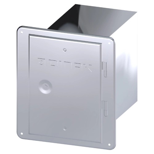 Reinigungstür mit Mauerkasten 250 mm - einwandig - Dinak SW6 Reinigungstür mit Mauerkasten 250 mm - einwandig - Dinak SW6