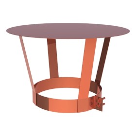 Regenhaube aus Kupfer - doppelwandig - Tecnovis TEC-DW-Classic