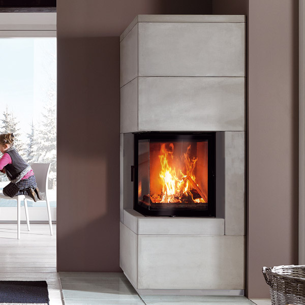 Camina S9 Kurz Kaminbausatz 7 kW Speicheranlage
