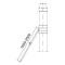 Vorschau: Abspannstange verstellbar 1500-2500 mm inkl. Dachhaken universal - doppelwandig - Reuter-DW-Systeme