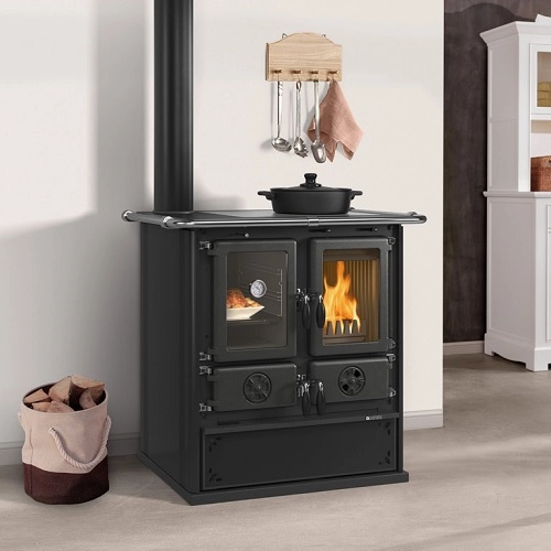 La Nordica Rosetta Sinistra BII Steel Holzherd 7,3 kW
