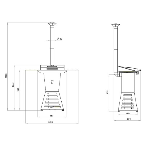 Wamsler Camp Pelletgrill