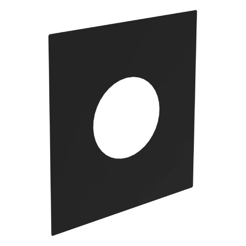 Wand-/Deckenblende einteilig 1-65° - doppelwandig - Tecnovis TEC-DW-NOIR Wand-/Deckenblende einteilig 1-65° - doppelwandig - Tecnovis TEC-DW-NOIR