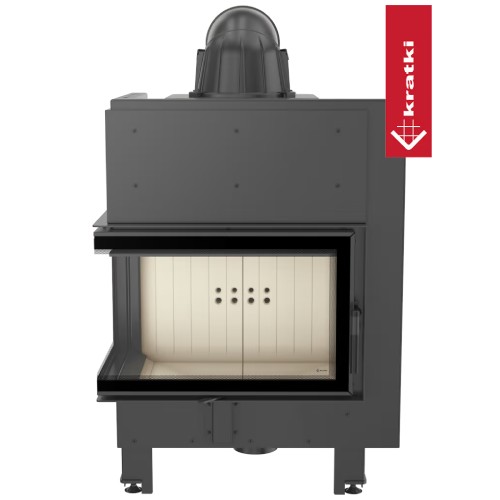 Kratki MBM Kamineinsatz 10 kW Eckkamin