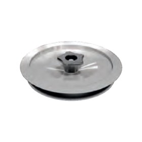 Deckel für Prüföffnung mit Vitondichtung BFVIT, max. 200°C - einwandig - eka edelstahlkamine complex E
