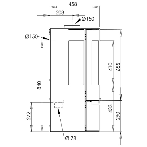 Aduro 9 Air Kaminofen 6 kW