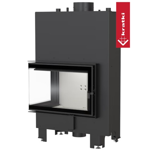 Kratki MBM PW Kamineinsatz 12 kW Eckkamin wasserführend
