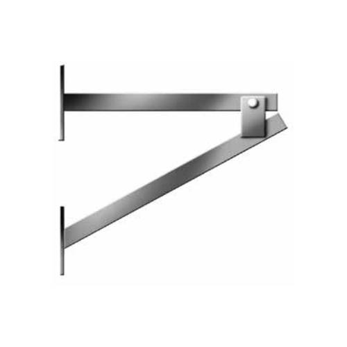 Konsole Wandabstand 50 - 400 mm - doppelwandig - Schräder Future line DW