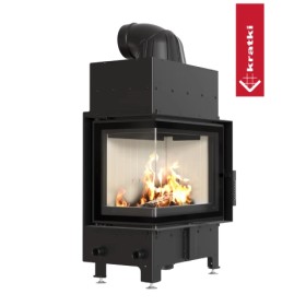 Kratki Floki S Kamineinsatz 8 kW Eckkamin