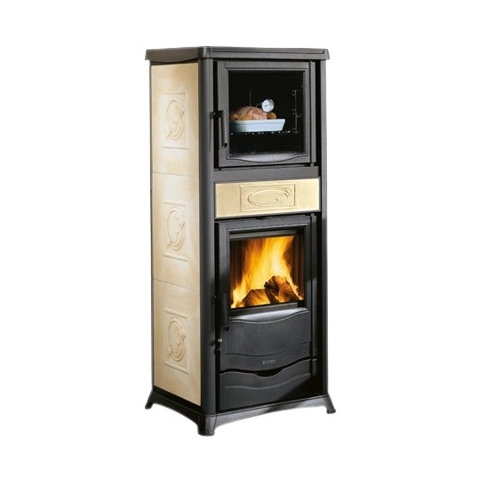 La Nordica TermoRossella Plus Forno DSA 4.0 Kaminofen 11,1 kW wasserführend mit Backfach