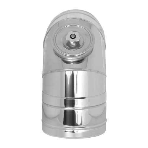 Reinigungswinkel 90° inkl. Deckel Öl & Gas - doppelwandig - Tecnovis TEC-DW-Classic