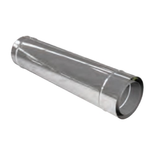 Längenelement 1080 mm - doppelwandig - eka edelstahlkamine complex D Längenelement 1080 mm - doppelwandig - eka edelstahlkamine complex D