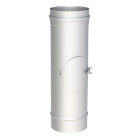 Revisionselement 500 mm - einwandig - Tecnovis TEC-EW-SILVER