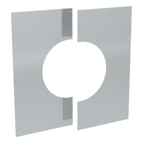 Deckenblende, zweiteilig 1° - 65° - doppelwandig - Tecnovis TEC-DW-Standard