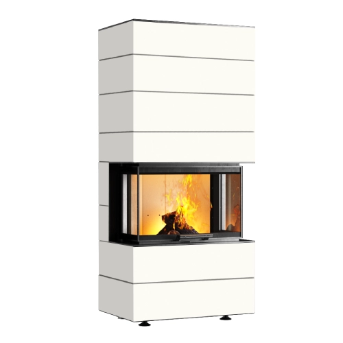 Neocube P20 Black & White Edition Kaminbausatz 7,8 kW