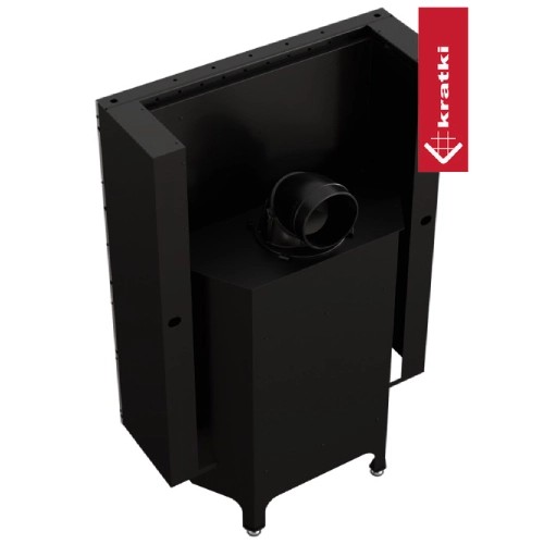 Kratki Nadia 13 Kamineinsatz 13 kW Schiebetür
