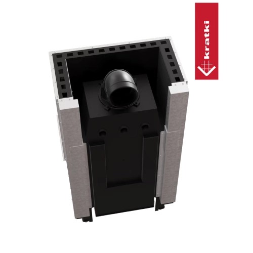 Kratki Regnor 800/400 Kamineinsatz 8 kW Schiebetür