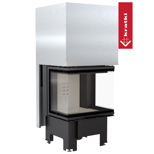 Kratki NBC 600/400 Kamineinsatz 9 kW Schiebetür
