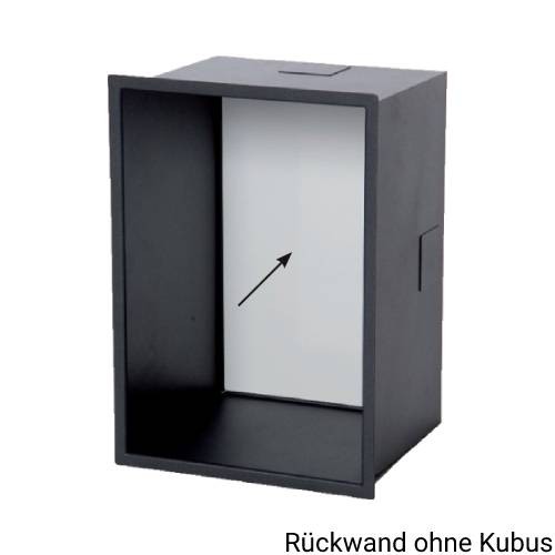 Kaminzubehör CB-tec - Kubus-Rückwand zu Kubus-Basismodul Kaminzubehör CB-tec - Kubus-Rückwand zu Kubus-Basismodul