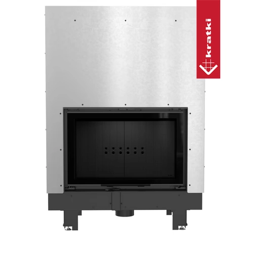 Kratki MBO Kamineinsatz 15 kW Schiebetür wasserführend