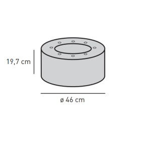 Kaminzubehör Skantherm - Basis Box, ø 46,0 cm für Elements Rund