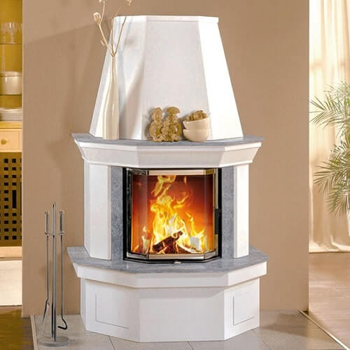 Camina S4 Front Kaminbausatz 7 kW Speicheranlage