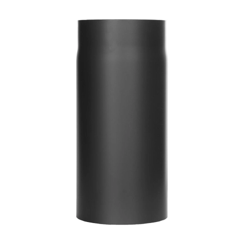 Ofenrohr - Längenelement 330 mm schwarz - Tecnovis TEC-Stahl