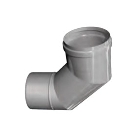 Bogen 87° - einwandig - eka edelstahlkamine complex E