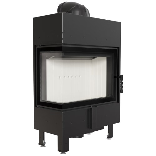 Kratki Lucy 12 Slim Kamineinsatz 8 kW Eckkamin