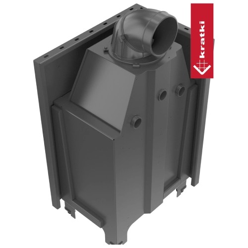 Kratki MBZ Kamineinsatz 13 kW Eckkamin
