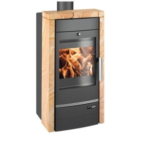 Haas und Sohn AQUA RIVA II easy Kaminofen 8 kW wasserführend