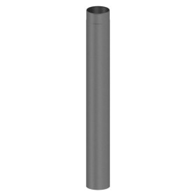 Ofenrohr - Längenelement 1000 mm gussgrau - Tecnovis TEC-Stahl